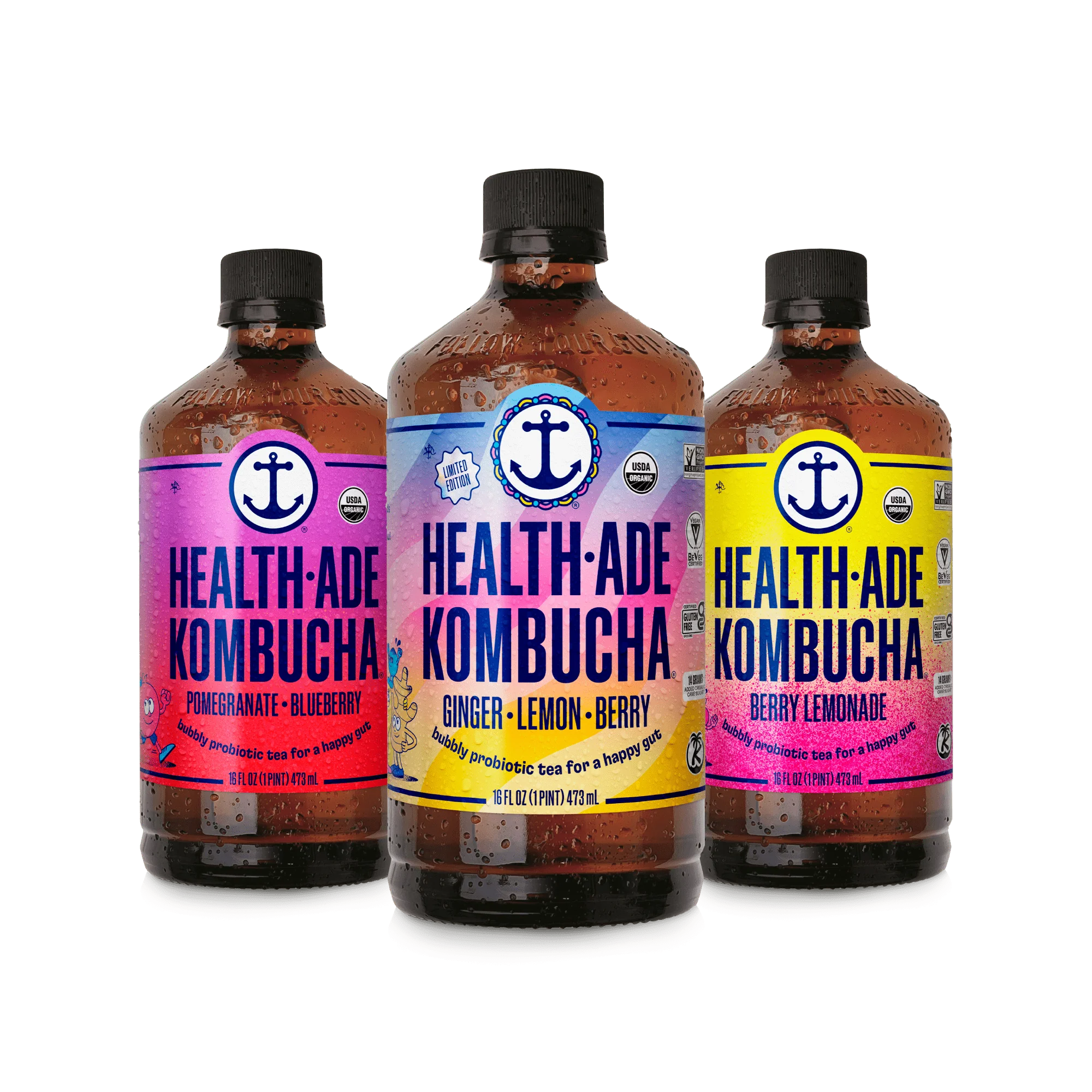 Kombucha in Bottles